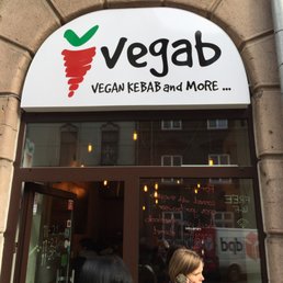 Vegab, awesome vegan shawarma. Vegab, awesome vegan shawarma.