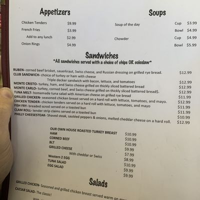 Menu photo 1 Mancuso's Luncheonette Delmar, NY