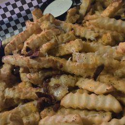 Cheese fries...no, just a sprinkling if cheese