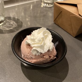 Burmatown - Red Bean Ice Cream (on the house!) - Burmese Near Me - Corte Madera, California