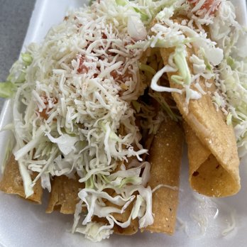 El Preferido Taco Shop - Chicken taquitos, delicate and light. - Mexican Near Me - Santa Paula, California