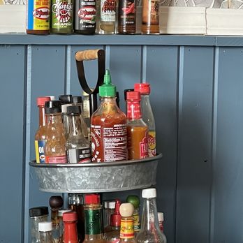 Beechwood Cafe - Sauces on display? - Cafes Near Me - Roscommon, Michigan