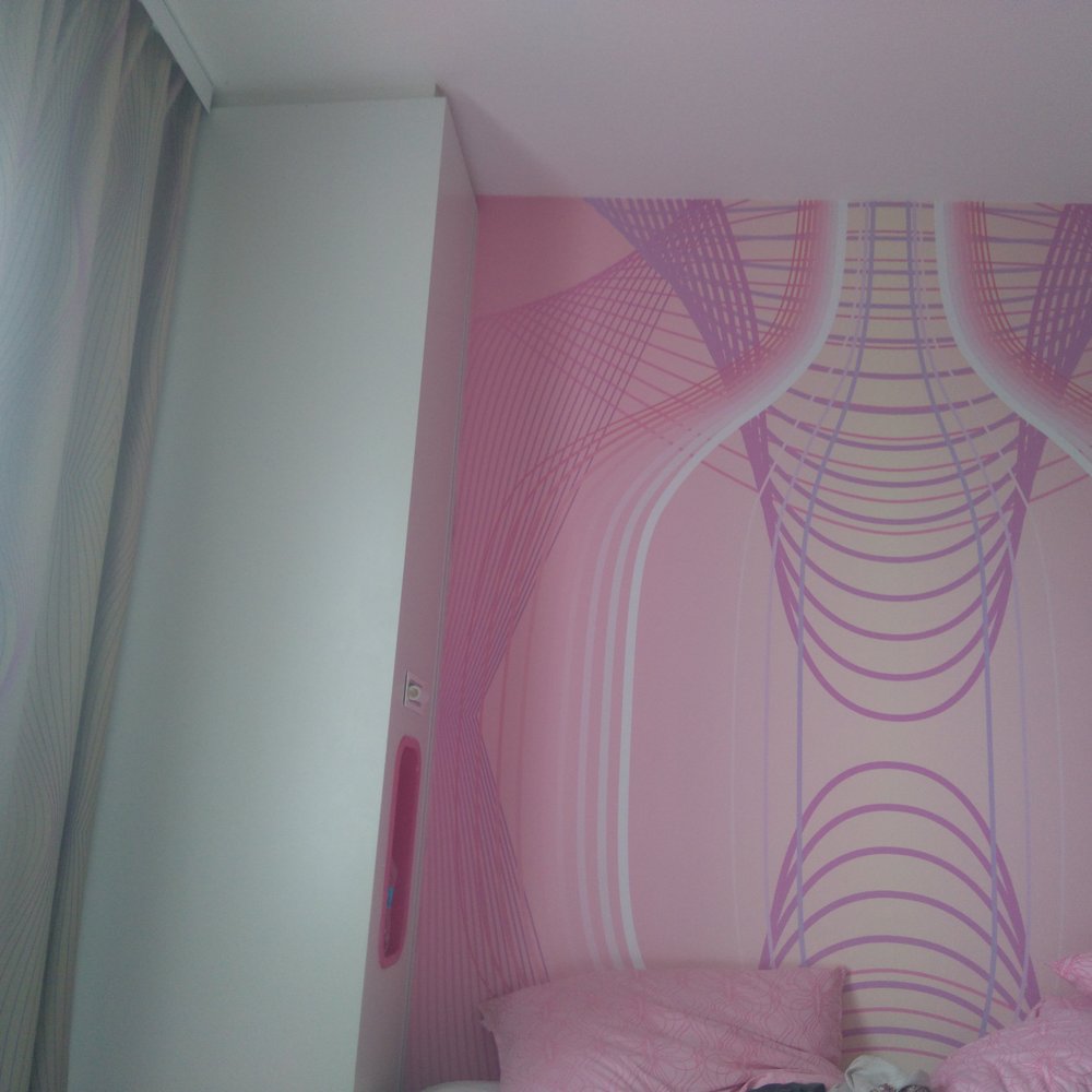 Example of funkiness in the rooms