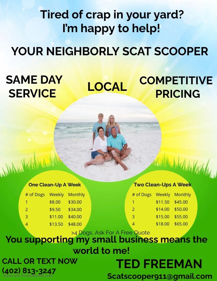SCAT SCOOPER Updated June 2024 646 S 126th St, Omaha, Nebraska