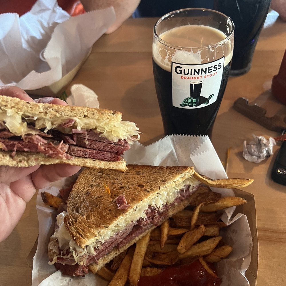 Corn beef sandwich Corn beef sandwich