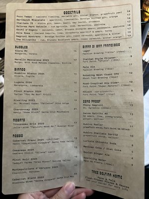 Menu photo 5 Delfina San Francisco, CA Menu photo 5 Delfina San Francisco, CA