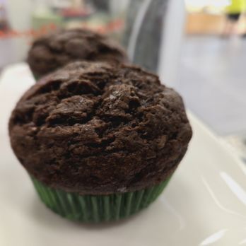 The Witch's Kitchen - Monster Chocolate Muffins - double chocolate muffins with 2 kinds of dark chocolate chips - Bakeries Near Me - Charlottesville, Virginia