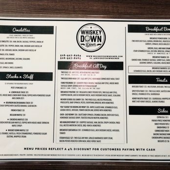 Whiskey Down Diner - Main menu - Bars Near Me - Farmingdale, New York Whiskey Down Diner - Main menu - Bars Near Me - Farmingdale, New York