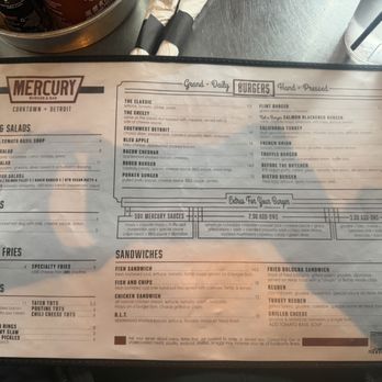 Mercury Burger Bar - Menu - Burgers Near Me - Detroit, Michigan Mercury Burger Bar - Menu - Burgers Near Me - Detroit, Michigan