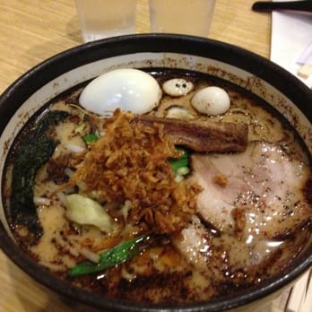 Santa Ramen - Pork cheek garlic ramen extra spicy - Ramen Near Me - San Mateo, California Santa Ramen - Pork cheek garlic ramen extra spicy - Ramen Near Me - San Mateo, California