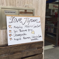 Asia Markt - Wie könnte ich an diesem schild vorbei gehen?