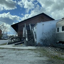 The Old Train Depot - Exterior parking lot view