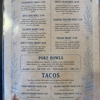 Driftwoods Coastal Grill - Menu - Seafood Near Me - Titusville, Florida Driftwoods Coastal Grill - Menu - Seafood Near Me - Titusville, Florida