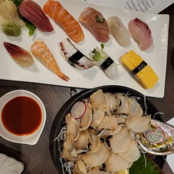 Gurume Sushi - 10 pc sushi and abalone - Japanese Near Me - Irvine, California Gurume Sushi - 10 pc sushi and abalone - Japanese Near Me - Irvine, California