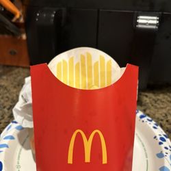 McDonald's - Large fry is missing quite a lot of fries