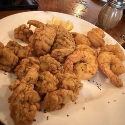 Pick 3 Dinner Platter: Fried Grouper, Fried Shrimp, Fried Oysters Pick 3 Dinner Platter: Fried Grouper, Fried Shrimp, Fried Oysters