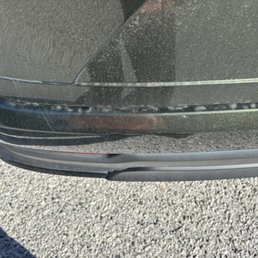 Trunk of car. It's not even WET!