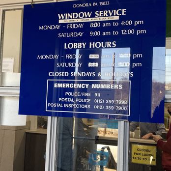US Post Office - PO hours - Post Offices Near Me - Donora, Pennsylvania