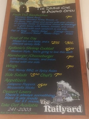 Menu photo 2 The Railyard La Junta, CO