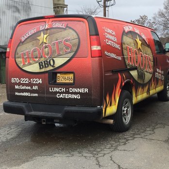 Hoot's BBQ - Catering van - Barbeque Near Me - McGehee, Arkansas