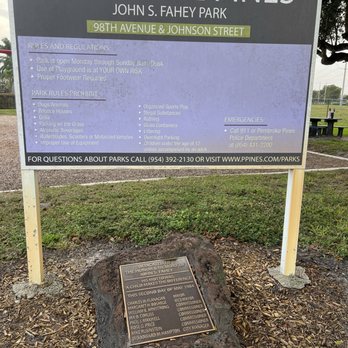 john fahey park - Parks Near Me - Pembroke Pines, Florida