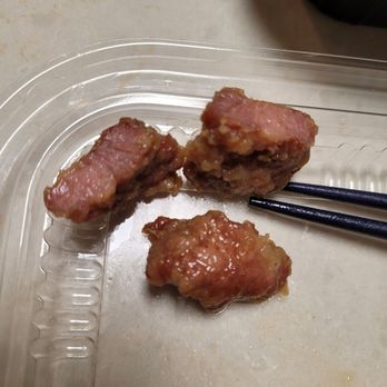 Joy Box - Very low quality beef, mostly fat, in the beef and broccoli - Korean Near Me - Bellevue, Washington