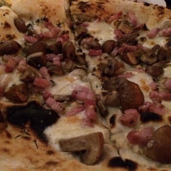 The Masonry - Mushroom and pancetta - Pizza Near Me - Seattle, Washington The Masonry - Mushroom and pancetta - Pizza Near Me - Seattle, Washington