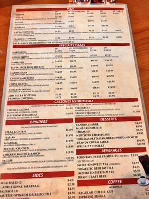 Menu photo 1 Nonna's Pizza Concord, NC Menu photo 1 Nonna's Pizza Concord, NC