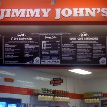 Jimmy John's - Jimmy Johns Menu Board - Sandwiches Near Me - Fort Walton Beach, Florida Jimmy John's - Jimmy Johns Menu Board - Sandwiches Near Me - Fort Walton Beach, Florida