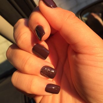 Panda Nails - New nails. went in for a color change & reshape. Work with kids =shorter nails...So glad I found them on Yelp on thanksgiving day(: - Nail Salons Near Me - Arcadia, California