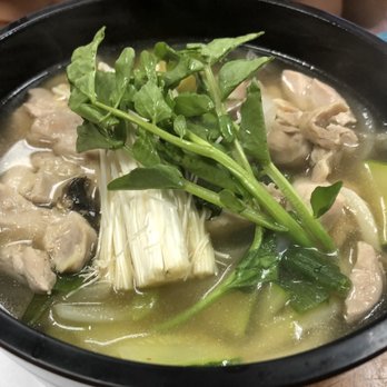 Arisu Korean Restaurant - Chicken Udon Soup (great for kids) - Korean Near Me - Leominster, Massachusetts