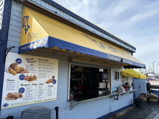 Pajo's Fish & Chips at Steveston Wharf by null