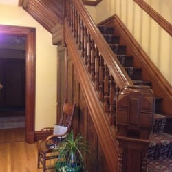 George Carroll House - Staircase to second floor. No elevator