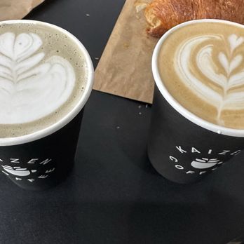 Kaizen & Coffee - Black sesame and brown sugar lattes. - Coffee & Tea Near Me - San Mateo, California Kaizen & Coffee - Black sesame and brown sugar lattes. - Coffee & Tea Near Me - San Mateo, California