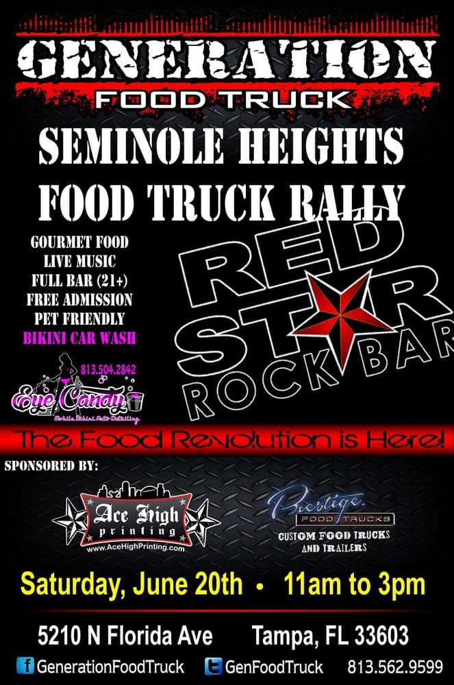Seminole Heights Food Truck Rally Logo