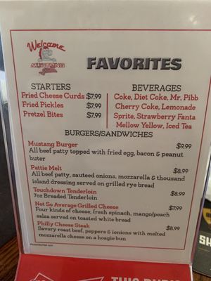 Menu photo 2 Mustang Grill Grimes, IA Menu photo 2 Mustang Grill Grimes, IA