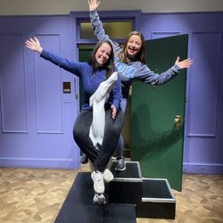 The FRIENDS Experience - The big white dog!!!