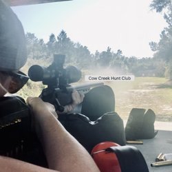 Cow Creek Hunt Club Shooting Range - Target shooting at the 100 yard range.