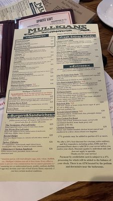 Menu photo 5 Mulligan's Restaurant At Stratton Mountain Stratton, VT Menu photo 5 Mulligan's Restaurant At Stratton Mountain Stratton, VT