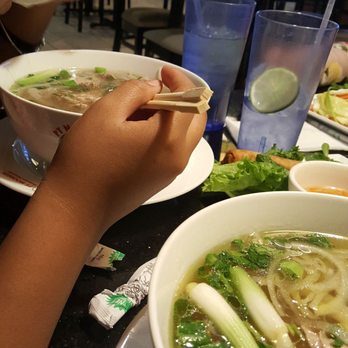 PT Pho Express - We didn't bother finishing any of out pho.  Can you see all that oil. - Vietnamese Near Me - Avondale, Arizona