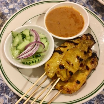 Thai Nakorn - Chicken satay - Thai Near Me - San Bruno, California Thai Nakorn - Chicken satay - Thai Near Me - San Bruno, California