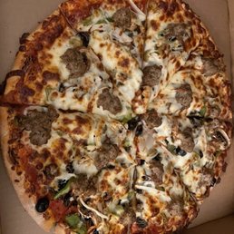 a pizza in a box