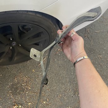 John Ellis & Son - Metal bracket was stuck in the wheel well, couldn't drive, needed to be taken off. They put it back on the next day - Auto Repair Near Me - Sacramento, California John Ellis & Son - Metal bracket was stuck in the wheel well, couldn't drive, needed to be taken off. They put it back on the next day - Auto Repair Near Me - Sacramento, California