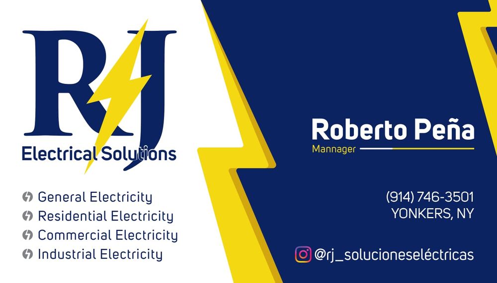 RJ ELECTRICAL SOLUTIONS Request a Quote Yonkers, New York Electricians Phone Number Yelp