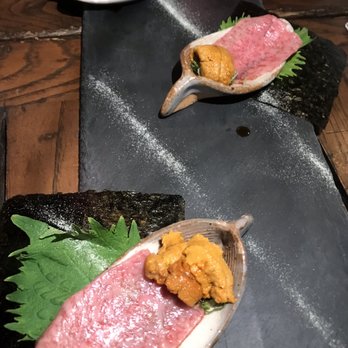 Salt + Charcoal - Wagyu uni roll ( u roll it yourself) - Japanese Near Me - Brooklyn, New York Salt + Charcoal - Wagyu uni roll ( u roll it yourself) - Japanese Near Me - Brooklyn, New York