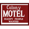 Colony Motel gift card