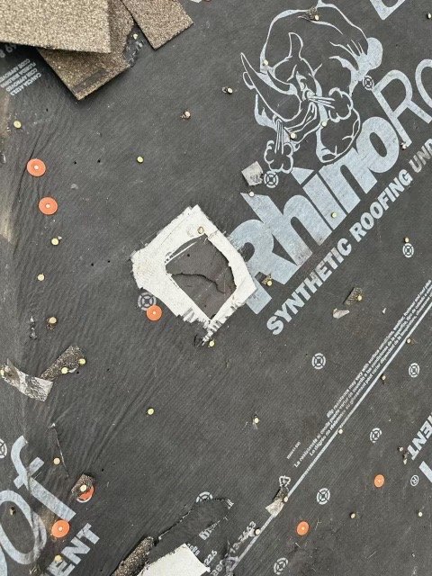 Slide of Copper Nail Roofing