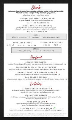 Menu photo 7 Julieanna's Steak and Seafood by Chef Eddie Guzman Yuma, AZ Menu photo 7 Julieanna's Steak and Seafood by Chef Eddie Guzman Yuma, AZ
