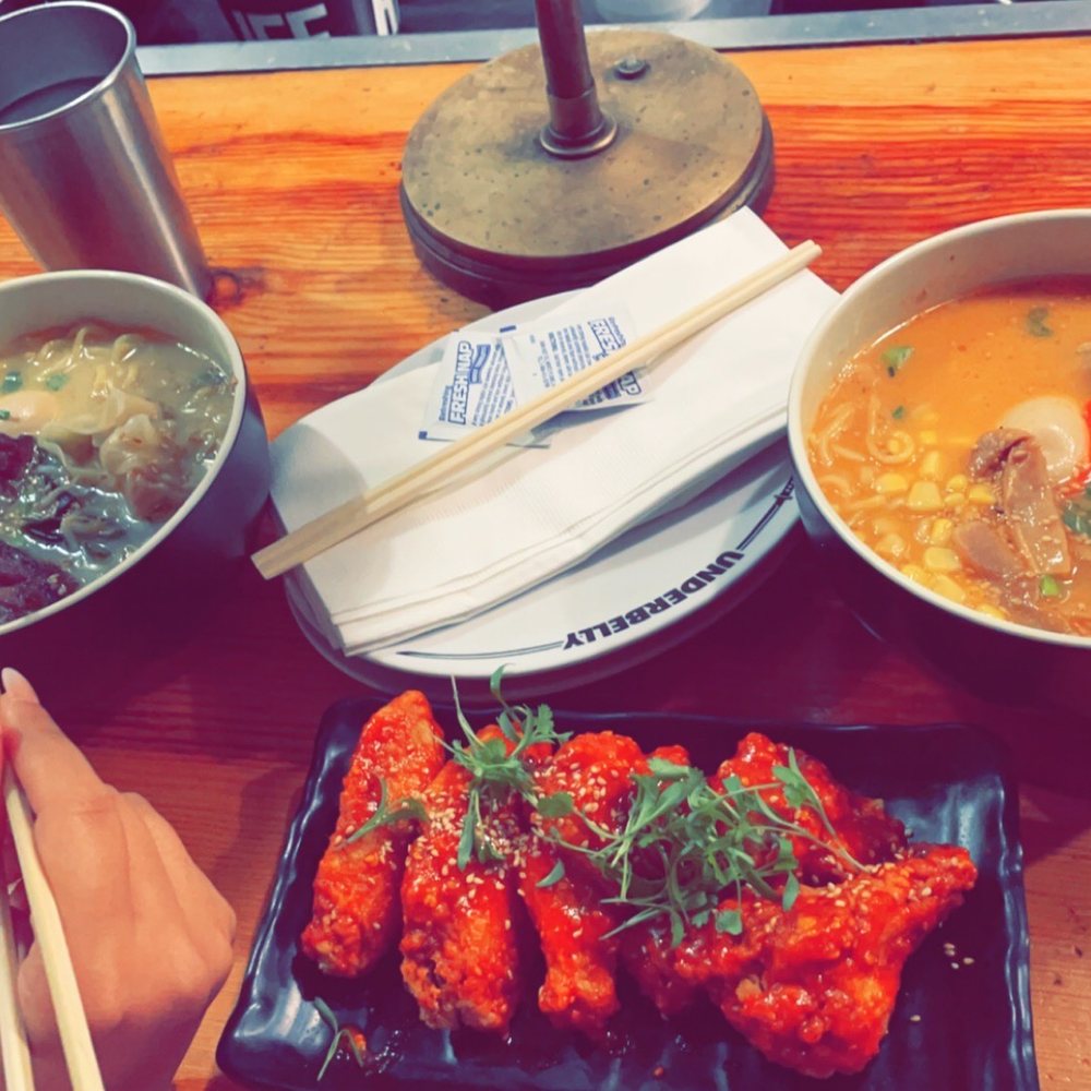 Underbelly - Belly of the Beast Ramen Crispy Chicken Wings - Teriyaki Pepper, Chicken Ramen - Ramen Near Me - San Diego, California Underbelly - Belly of the Beast Ramen Crispy Chicken Wings - Teriyaki Pepper, Chicken Ramen - Ramen Near Me - San Diego, California