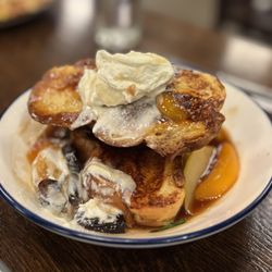 Tiu Steppi's Osteria - Tui Steppi's Toast (French Toast with Caramelized Fruit and Ricotta).